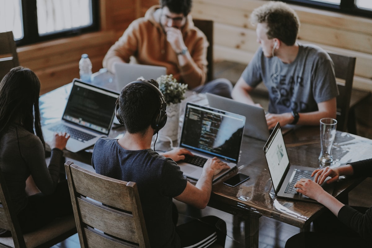 EaonLedger team collaborating on digital finance tools